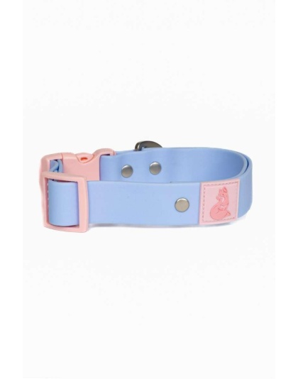 Blue Sky Orchid Waterproof Dog Collar - 11 - 13 inch