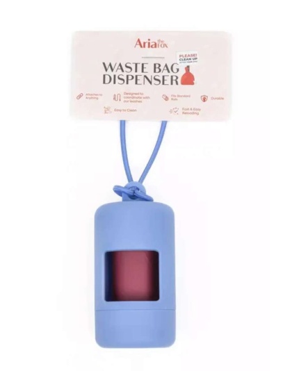 Cornflower Blue Waste Bag Dispenser