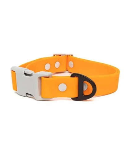 Crimson Glow Waterproof Dog Collar - 11 - 13 inch