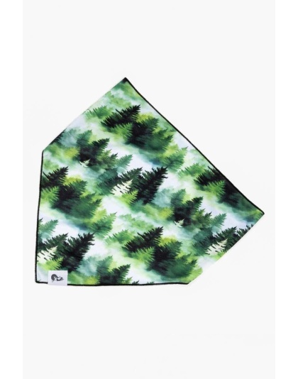 Evergreen Explorer Dog Bandana - S/M - 18in x 10in