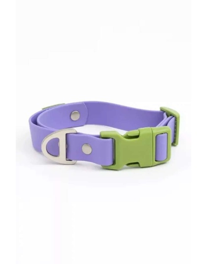 Lavender Garden Waterproof Dog Collar - 11 - 13 inch