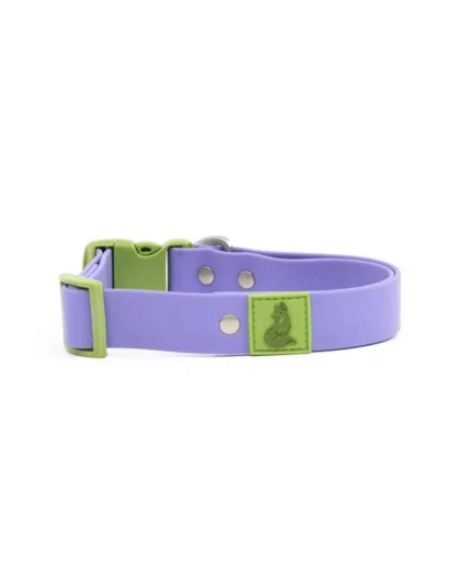 Lavender Garden Waterproof Dog Collar - 13 - 15 inch