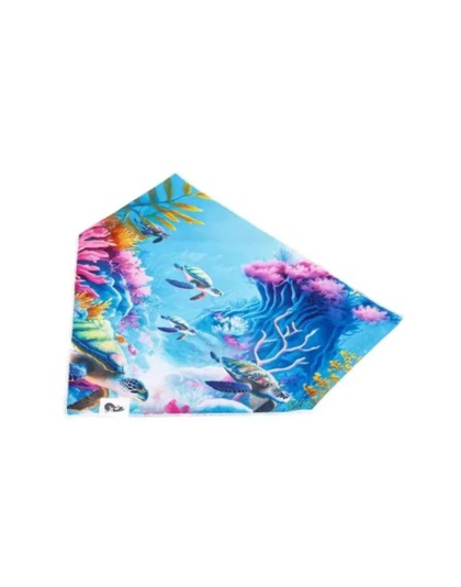 Sea Turtle Swim Dog Bandana - S/M - 18in x 10in