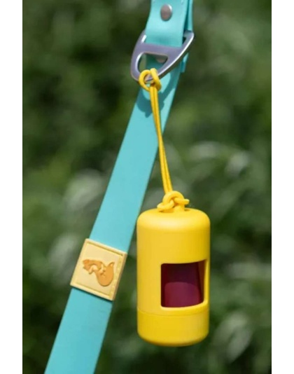 Sun Kissed Yellow Waste Bag Dispenser