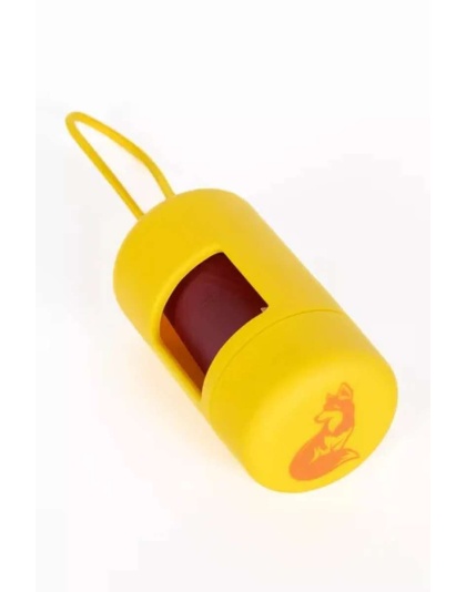 Sun Kissed Yellow Waste Bag Dispenser