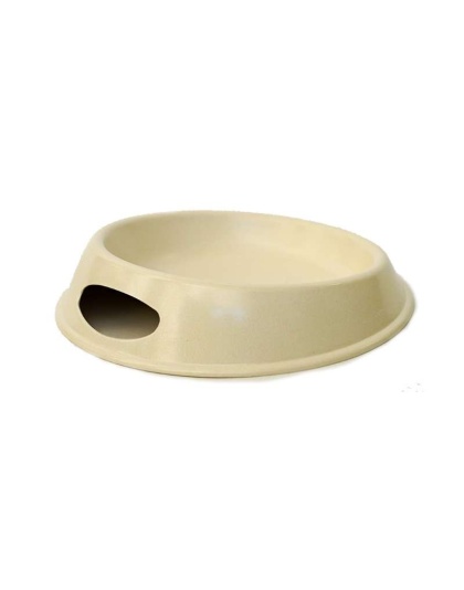 Cream - Round Bamboo Bowl