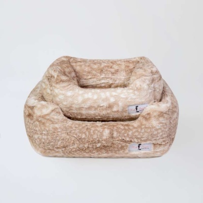 Gold Fawn - Cashmere Dog Bed - Small