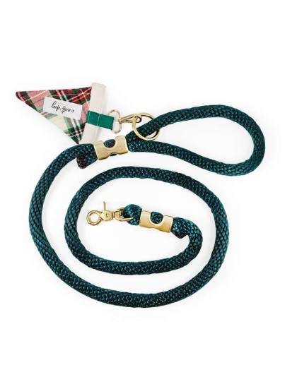 Sullivan Christmas Scottish Red & Green Tartan Plaid Premium Dog Leash