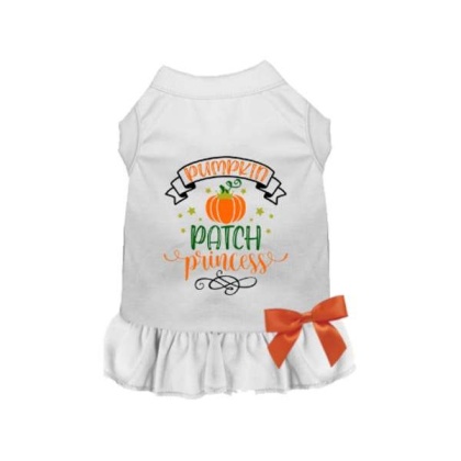 WHITE - Pumpkin Patch Princess - Medium