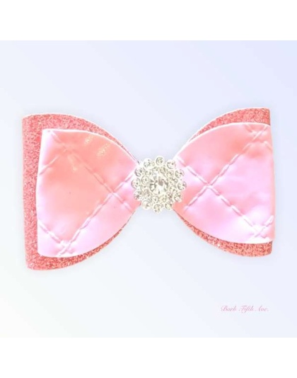 Quilted Glam Spring Bow