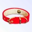 Red Velvet Bee Collar - 12"