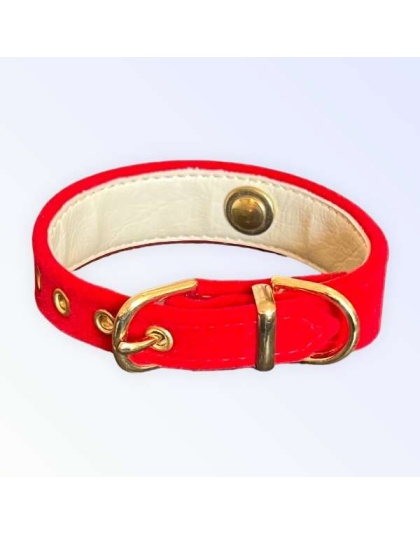 Red Velvet Bee Collar - 14"