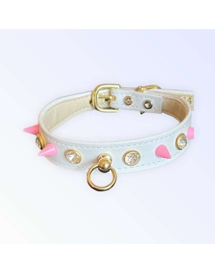 pink - Rockstar Chic Collar - 10"