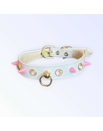 pink - Rockstar Chic Collar - 12"