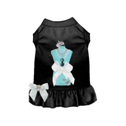 BLACK - Sniffany & Co Princess Dog Dress - Medium