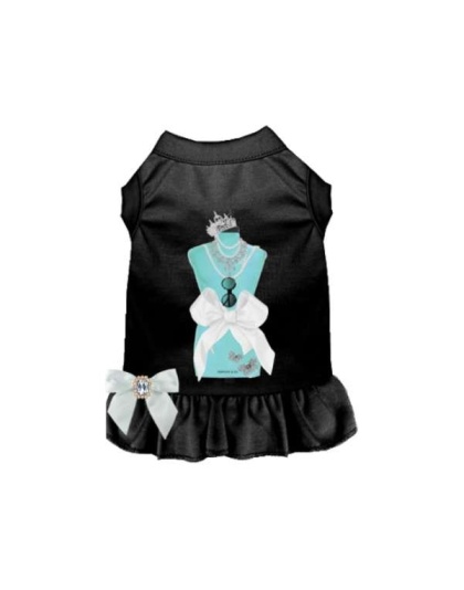 BLACK - Sniffany & Co Princess Dog Dress - Small