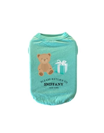 Sniffany Teddy Bear Dog Shirt - Medium