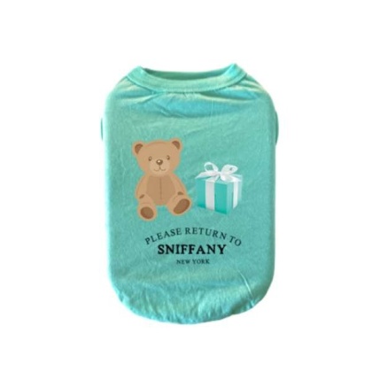 Sniffany Teddy Bear Dog Shirt - X Small