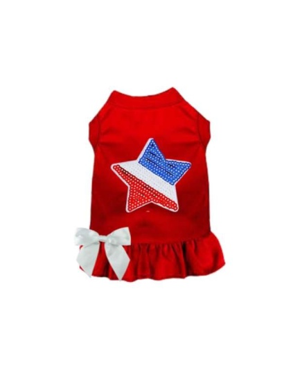 RED - Stars, Stripes, & Bows - 2X Large