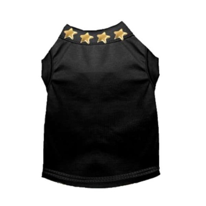 BLACK - StarStudded Tee - Large