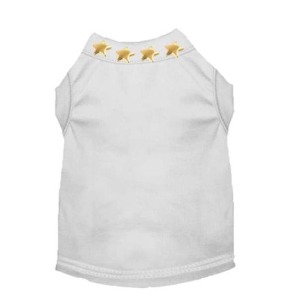 WHITE - StarStudded Tee - Large