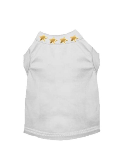 WHITE - StarStudded Tee - Medium