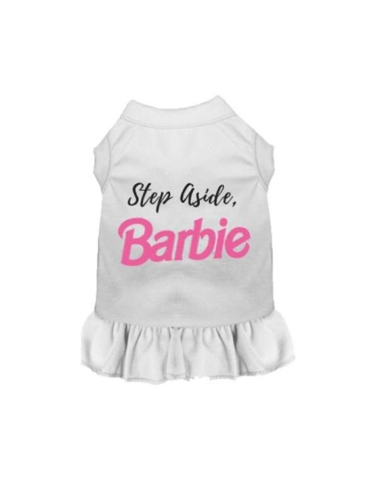 White - Step Aside, Barbie - Medium