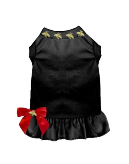 BLACK - Studded Bee Dress - Large