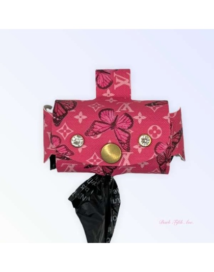 PINK LV - Summer Butterfly Pickup Bag Holder - LIMITED EDITION