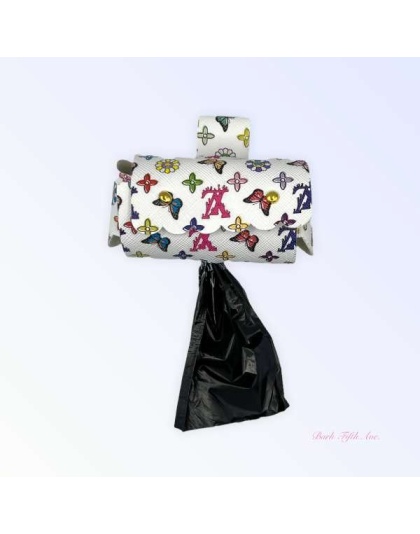 WHITE LV - Summer Butterfly Pickup Bag Holder - LIMITED EDITION