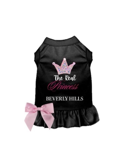 BLACK - The Real Princess of Beverly Hills Dress - 2X Large