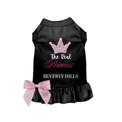 BLACK - The Real Princess of Beverly Hills Dress - Small