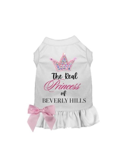 WHITE - The Real Princess of Beverly Hills Dress - Large