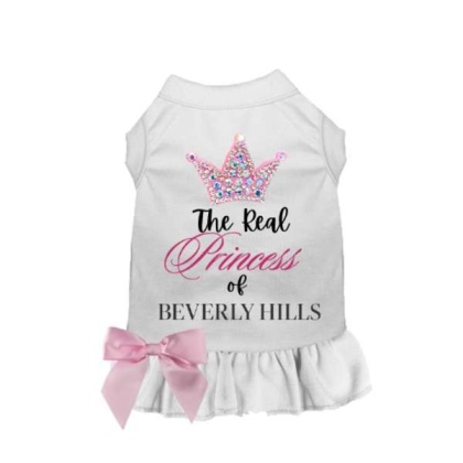 WHITE - The Real Princess of Beverly Hills Dress - 2X Large