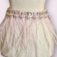 Feathers, Diamonds, & Pearls Glam Collar - 10''