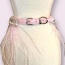 Feathers, Diamonds, & Pearls Glam Collar - 10''