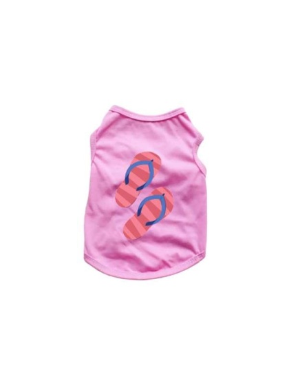 PINK - Flipflop Tank Top - Medium