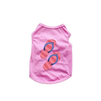 PINK - Flipflop Tank Top - X Small