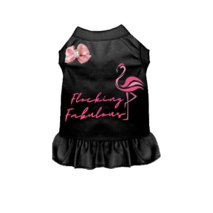 BLACK - Flocking Fabulous - Medium