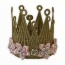 Floral and Lace Crown - Large