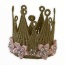 Floral and Lace Crown - Large