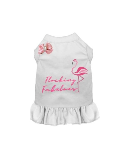 WHITE - Flocking Fabulous - X Small