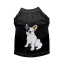 BLACK - Frenchie Sequin Tee - Large