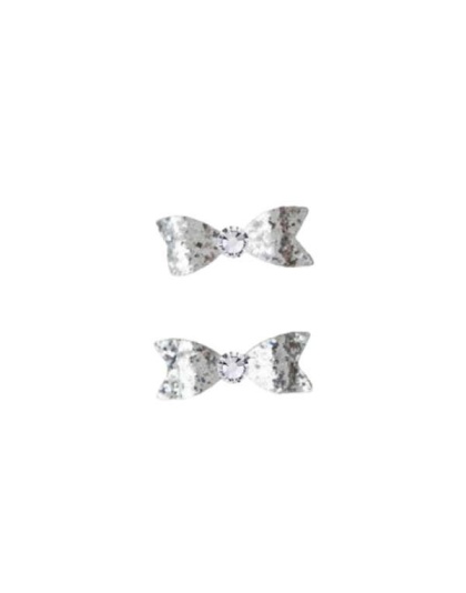 SILVER - Glitter & Glam Bows