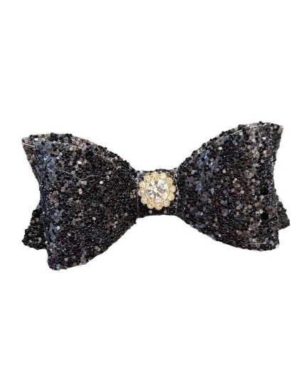 Black - Glitter and Gloss Bows