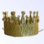 Glitter & Gold Crown - X Large