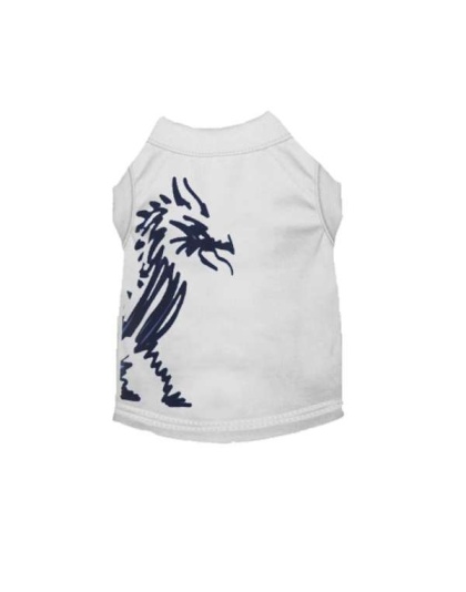 WHITE - Hairmes Dragon Tee - 2X Large