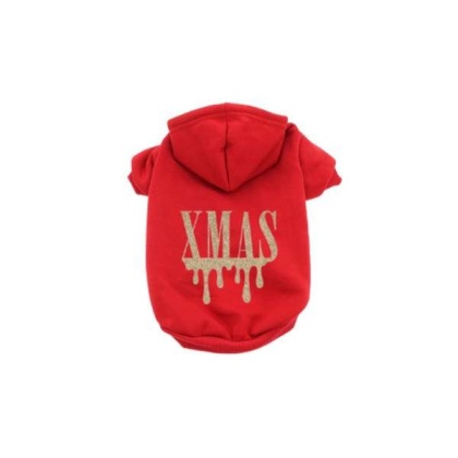 RED - Holiday Drip Hoodies - X Large