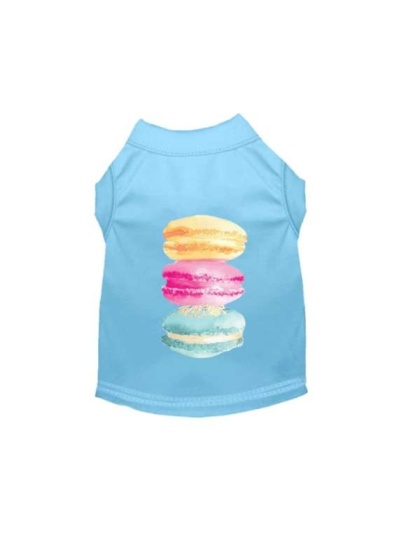 BLUE - It's A Macaroon Summer- Dog Shirt - Small