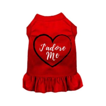 Solid Red - J'adore Me - Medium